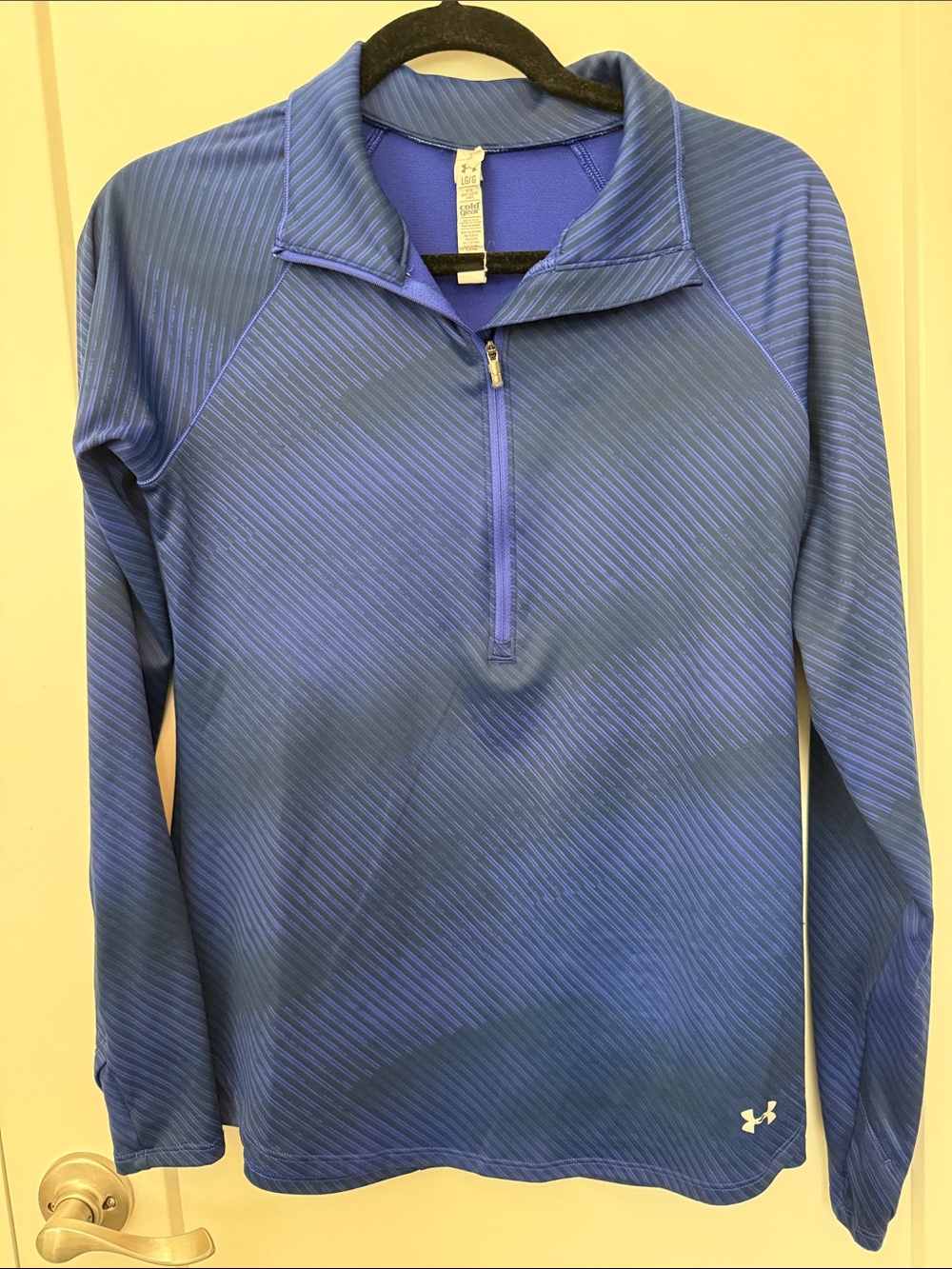 Under Armour Royal Blue Half-Zip Performance Pullover